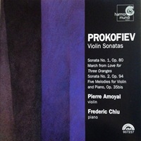 Harmonia Mundi : Chiu - Prokofiev Violin Sonatas, Melodies
